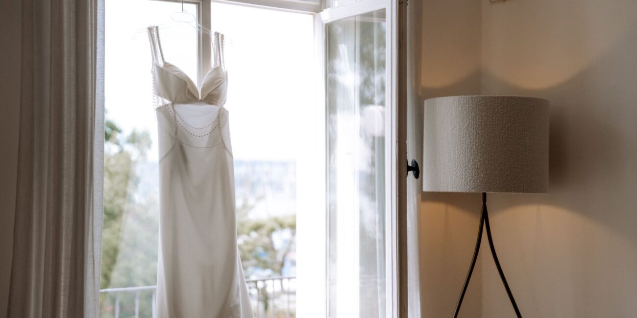 Details des Brautkleides Hochzeitsplanung in Konstanz